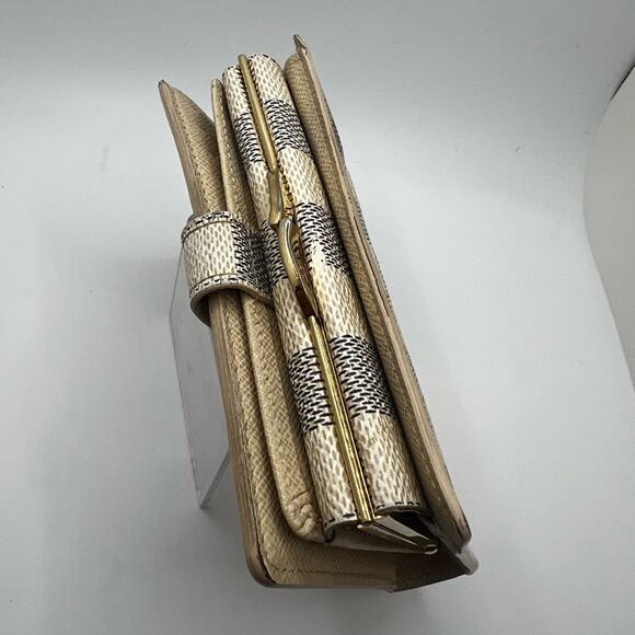 GUC Louis Vuitton Damier Azur Kisslock Wallet with Box and Dustbag - Picture 3 of 10